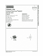 DataSheet FDD8444L_F085 pdf