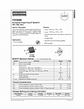 DataSheet FDD8880 pdf