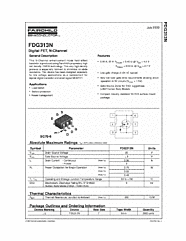 DataSheet FDG313N pdf