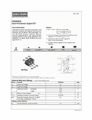 DataSheet FDG6301N pdf