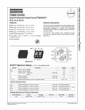 DataSheet FDMA1024NZ pdf