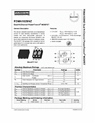DataSheet FDMA1028NZ pdf