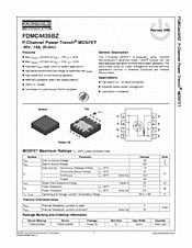 DataSheet FDMC4435BZ pdf