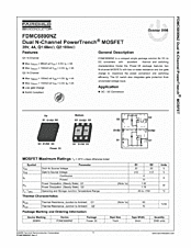 DataSheet FDMC6890NZ pdf