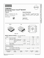 DataSheet FDMC8854 pdf