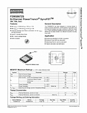 DataSheet FDMS8672S pdf