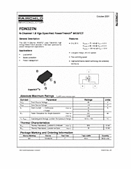 DataSheet FDN327N pdf