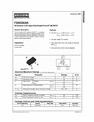 DataSheet FDN339AN pdf