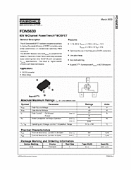 DataSheet FDN5630 pdf