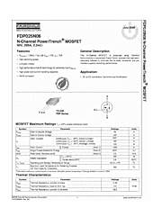 DataSheet FDP025N06 pdf