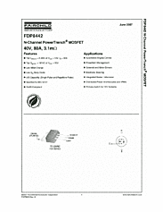 DataSheet FDP8442 pdf