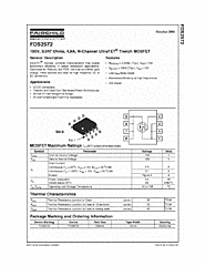 DataSheet FDS2572 pdf