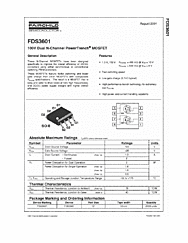 DataSheet FDS3601 pdf