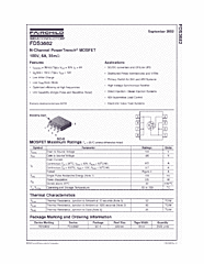 DataSheet FDS3682 pdf