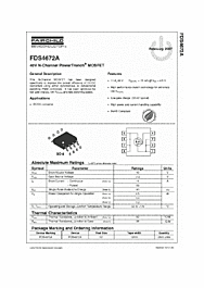 DataSheet FDS4672A pdf