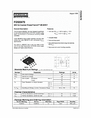DataSheet FDS5670 pdf