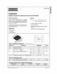DataSheet FDS6570A pdf