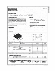 DataSheet FDS6630A pdf