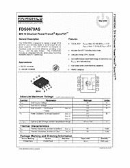 DataSheet FDS6670AS pdf