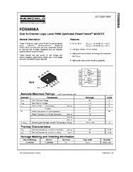 DataSheet FDS6898A pdf