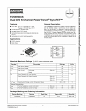 DataSheet FDS6990AS pdf