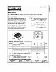 DataSheet FDS6994S pdf