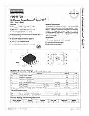 DataSheet FDS8672S pdf