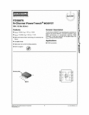 DataSheet FDS8876 pdf