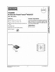 DataSheet FDS8896 pdf