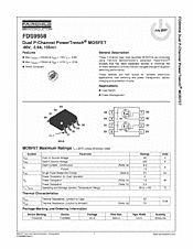 DataSheet FDS9958 pdf