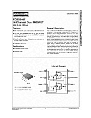 DataSheet FDSS2407 pdf