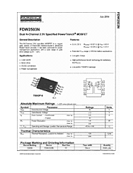 DataSheet FDW2503N pdf