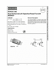 DataSheet FDW2511NZ pdf