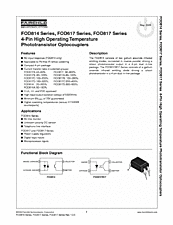DataSheet FOD817C pdf