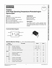 DataSheet FOD852 pdf