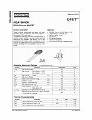 DataSheet FQA160N08 pdf