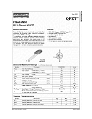 DataSheet FQA85N06 pdf