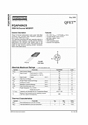 DataSheet FQAF40N25 pdf