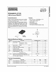 DataSheet FQH44N10_F133 pdf