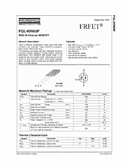 DataSheet FQL40N50F pdf