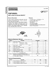 DataSheet FQP34N20L pdf
