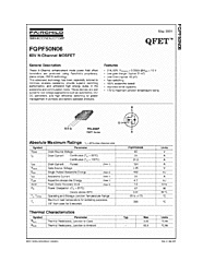 DataSheet FQPF50N06 pdf