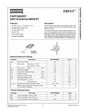 DataSheet FQPF5N50CF pdf