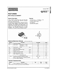 DataSheet FQT13N06 pdf