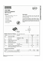 DataSheet FQT1N80 pdf