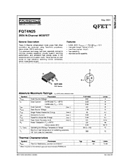 DataSheet FQT4N25 pdf