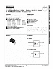 DataSheet H11A617A pdf