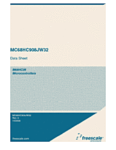 DataSheet MCHC908JW32C pdf