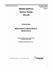 DataSheet MC9S12A512 pdf