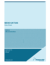 DataSheet MC9S12KT256M pdf